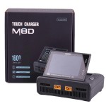 Original ToolkitRC M8D 1600W 50A Balance Touch Screen Charger 65W Fast Charge Dual Channels 1-8S Battery Charger for RC Plastic